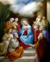 La descente de l'Esprit Saint en nos mes